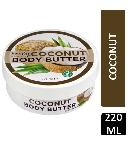 Derma V10 Coconut Moisturizing Body Butter 220ml